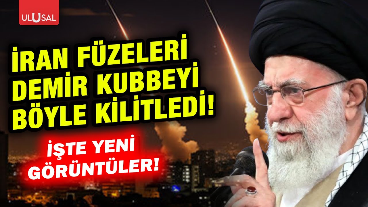 İran'ın İsrail'e yaptığı Ger&ccedil;ek Vaat 2 operasyonunun yeni g&ouml;r&uuml;nt&uuml;leri ortaya &ccedil;ıktı!