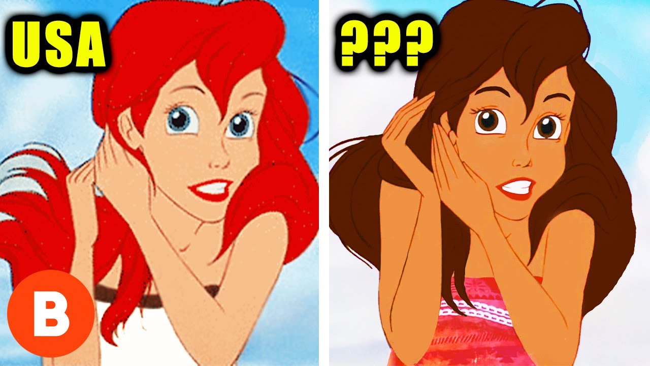 Disney Characters That Were Changed In Other Countries
