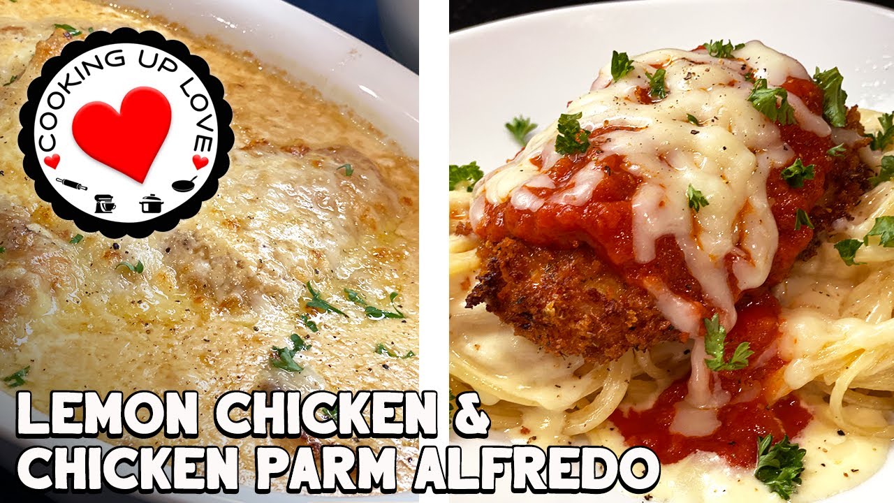 What's For Dinner Tonight | Chicken Parm With Alfredo | Lemon Chicken |Easy Weeknight Family Dinners