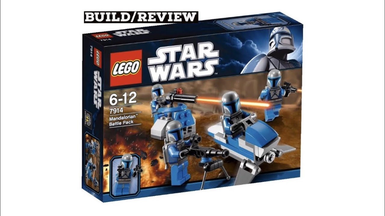 Build/Review - LEGO Star Wars 7914 Mandalorian Battle Pack!