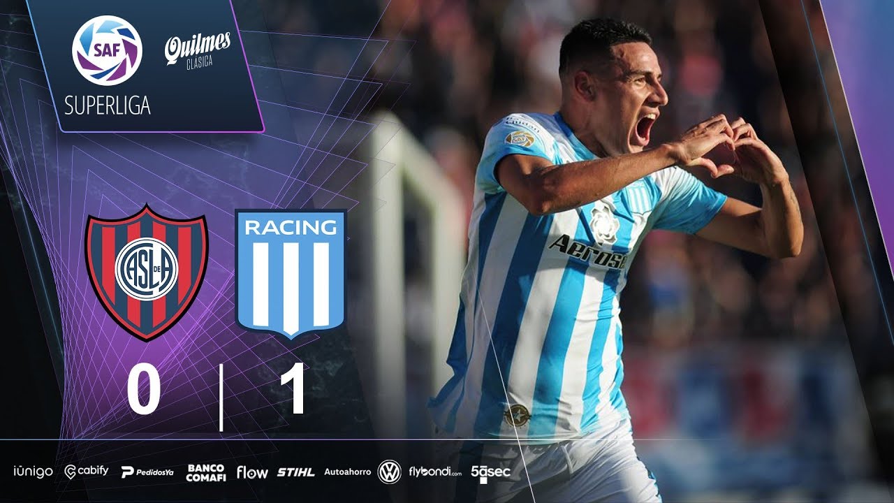 Fecha 21: resumen de San Lorenzo - Racing