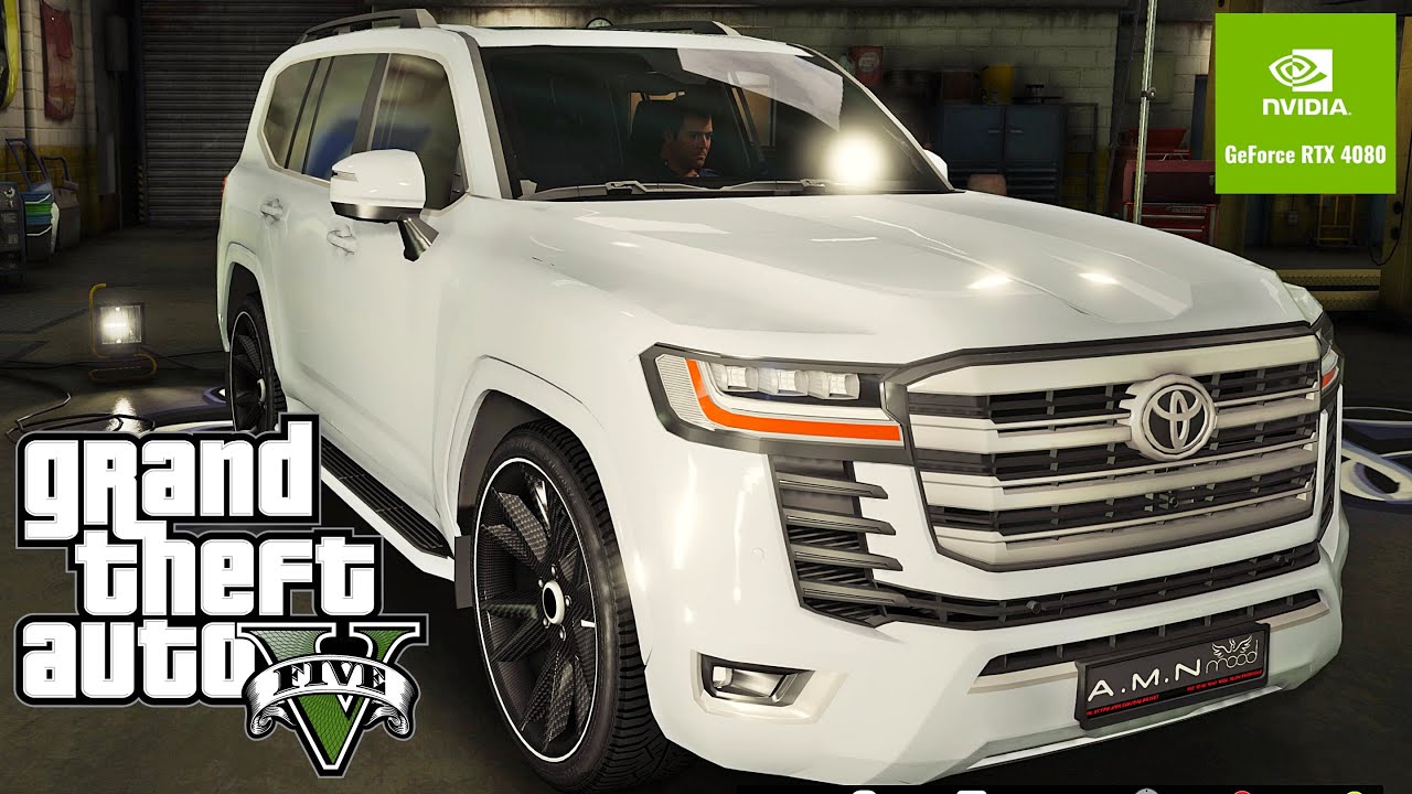 Toyota LandCruiser LC300 tuning and test drive !! GTA V RTX 4080