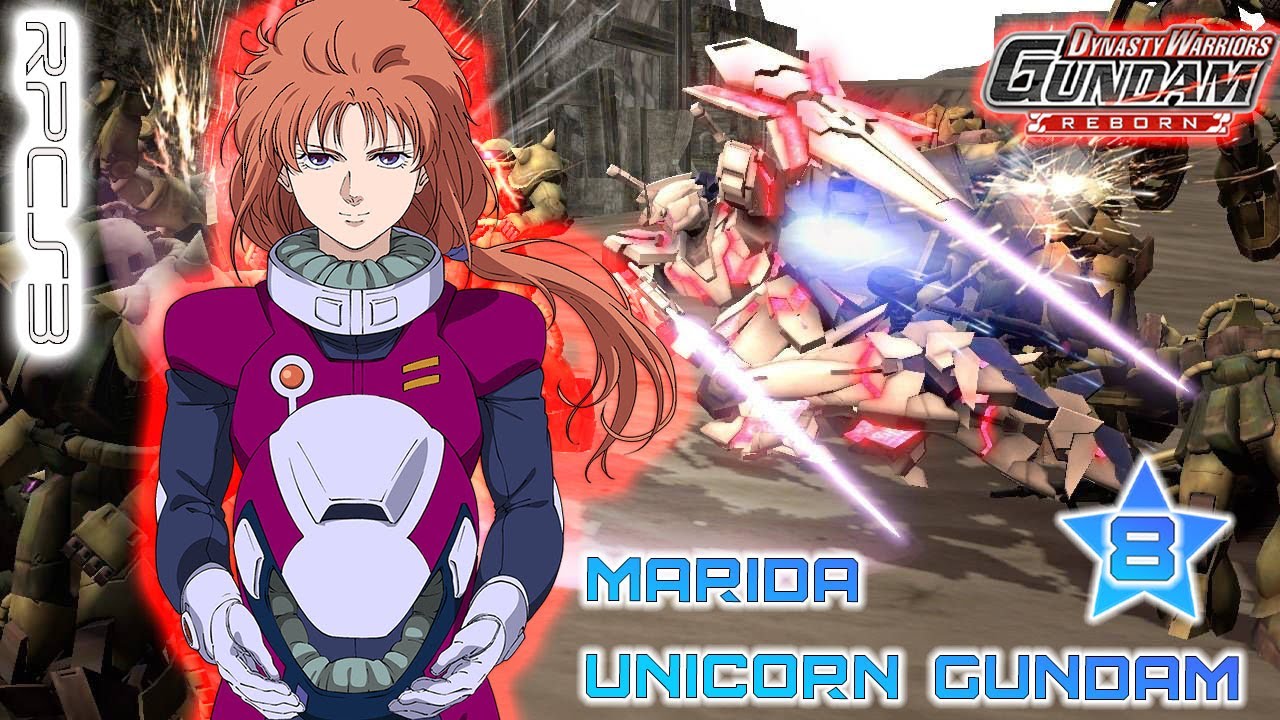 Marida Unicorn gundam 8⭐️Mission :DW Gundam Reborn (RPCS3)
