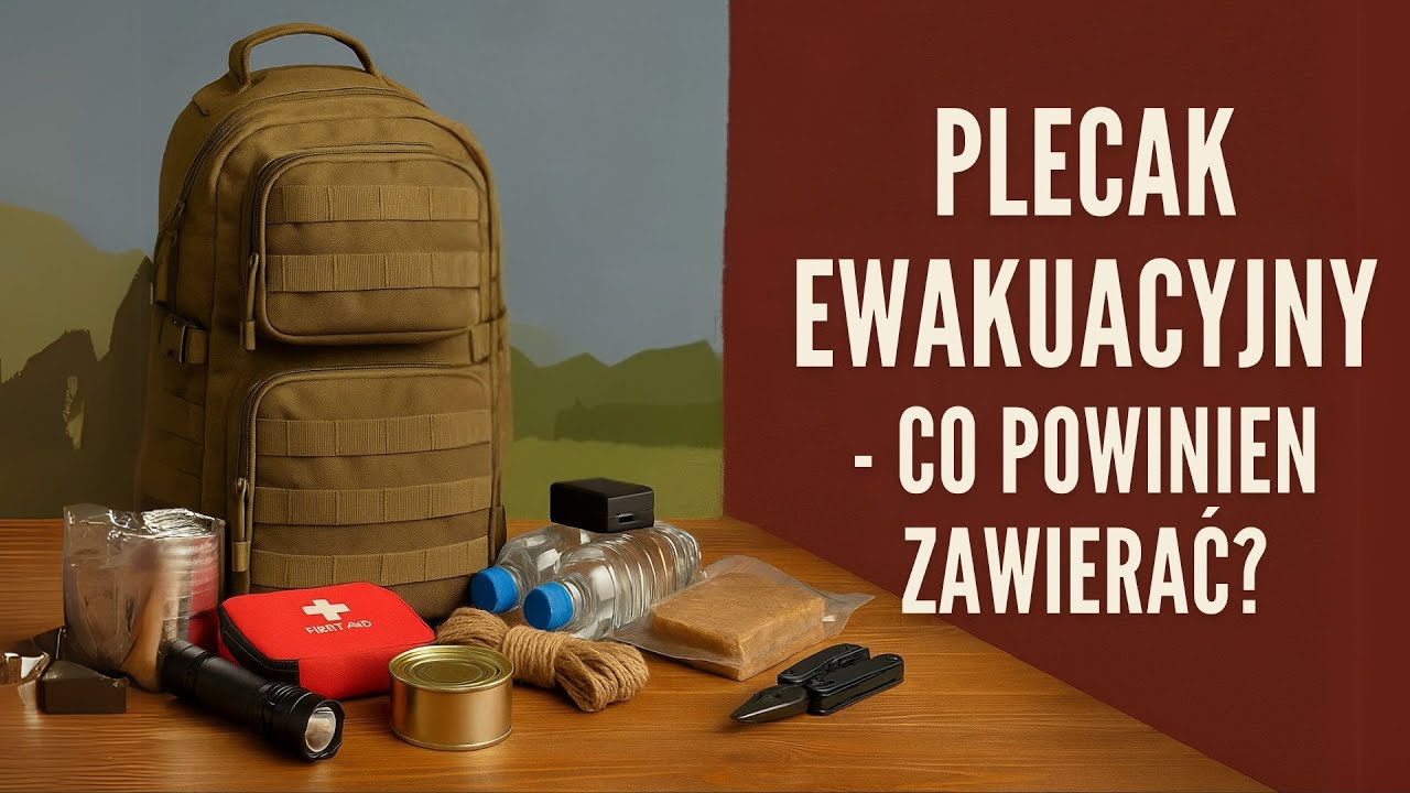 Jak spakować plecak ewakuacyjny?🎒 Pełna lista i praktyczny przewodnik.