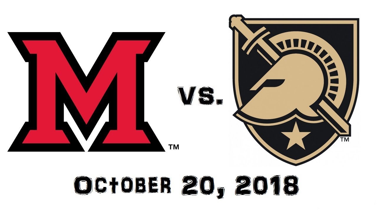 October 20, 2018 - Miami (Ohio) RedHawks vs. Army Black Knights Full Football Game