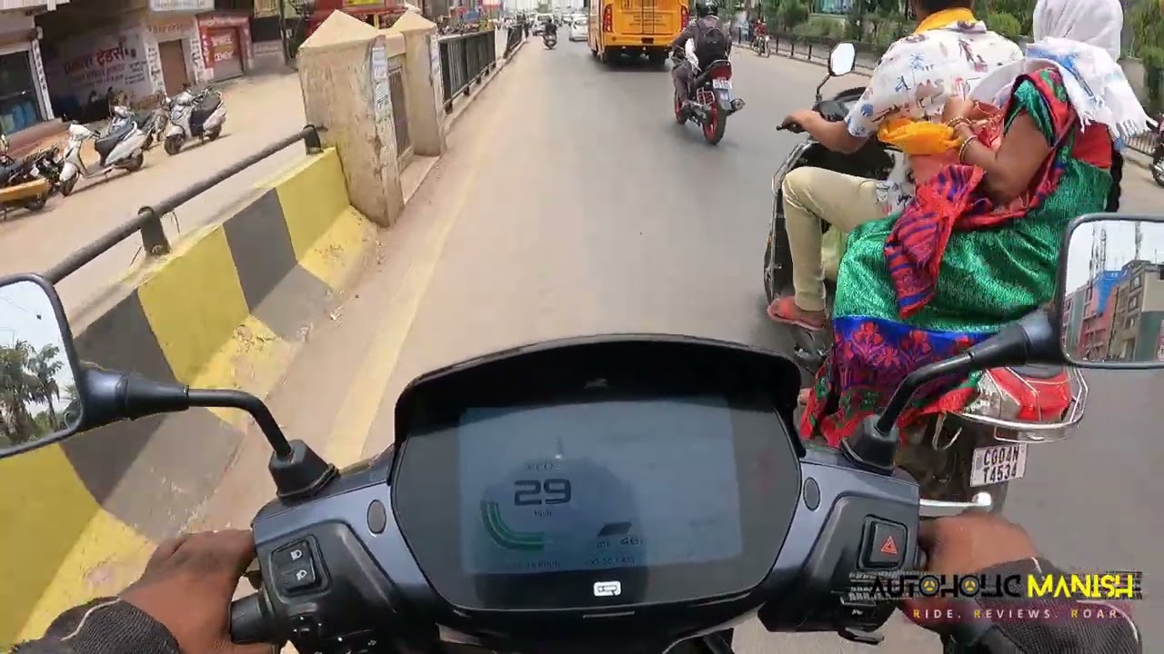 Tvs iQube S Ride Review|Top speed|Brake Regen|Price|Best Entry Level Scooter|First On Youtube