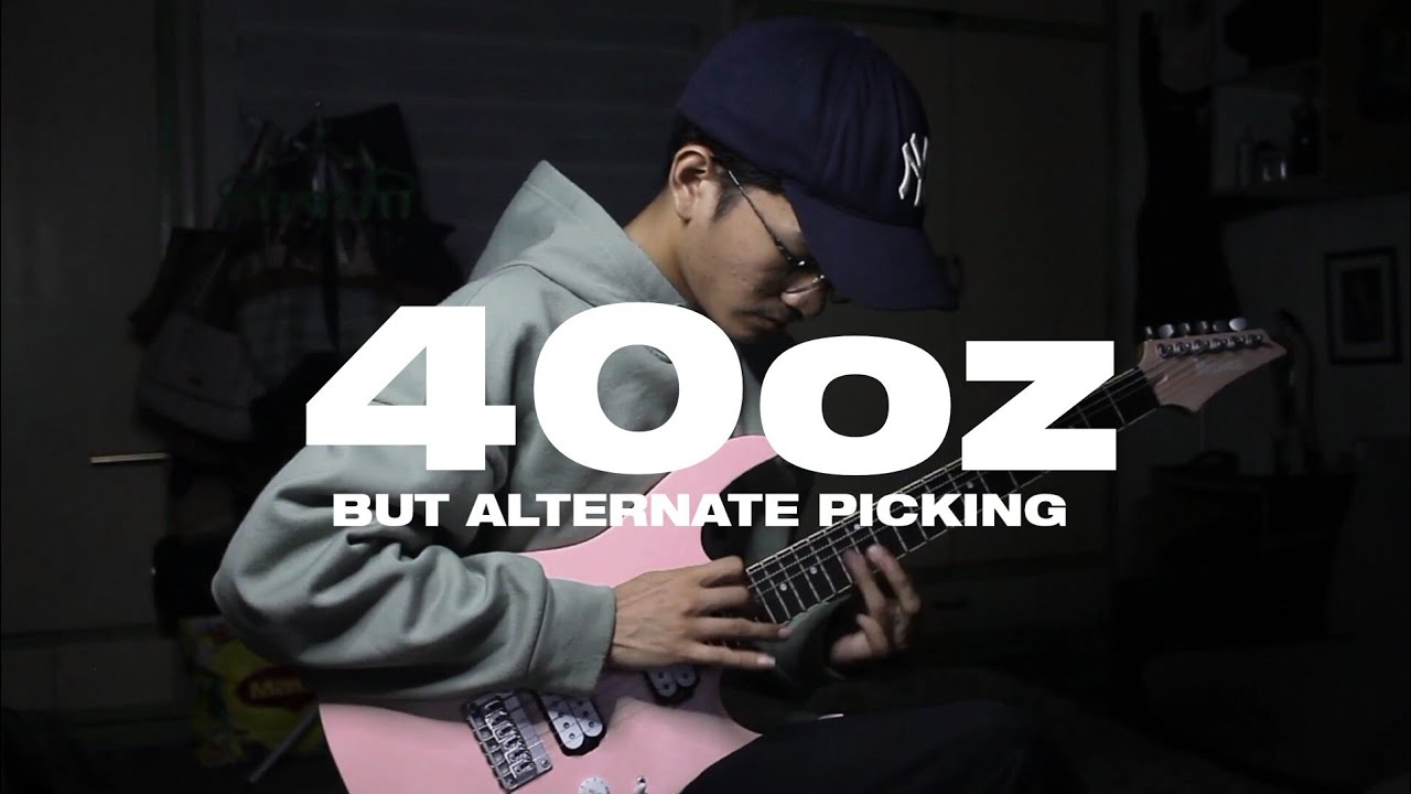 Alternate picking 40oz by Polyphia