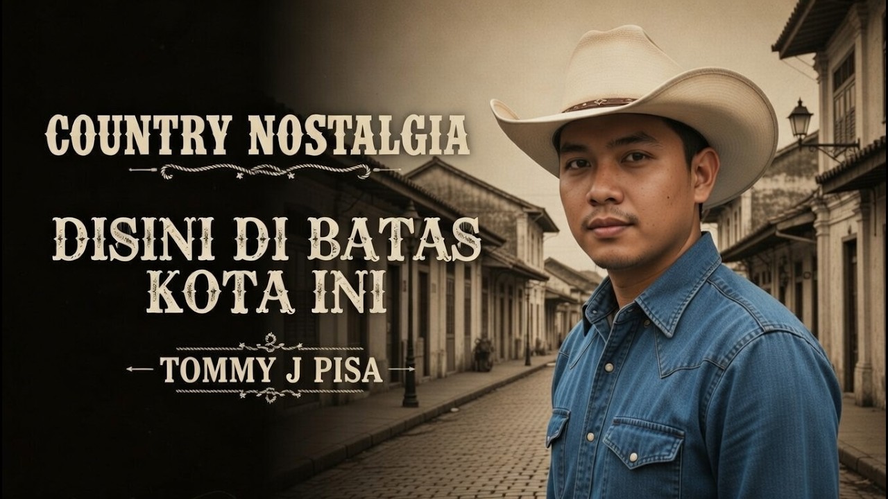 Bikin Baper 🌆 Di Sini Di Batas Kota Ini – Tommy J Pisa | Country Cover Indonesia 🎸