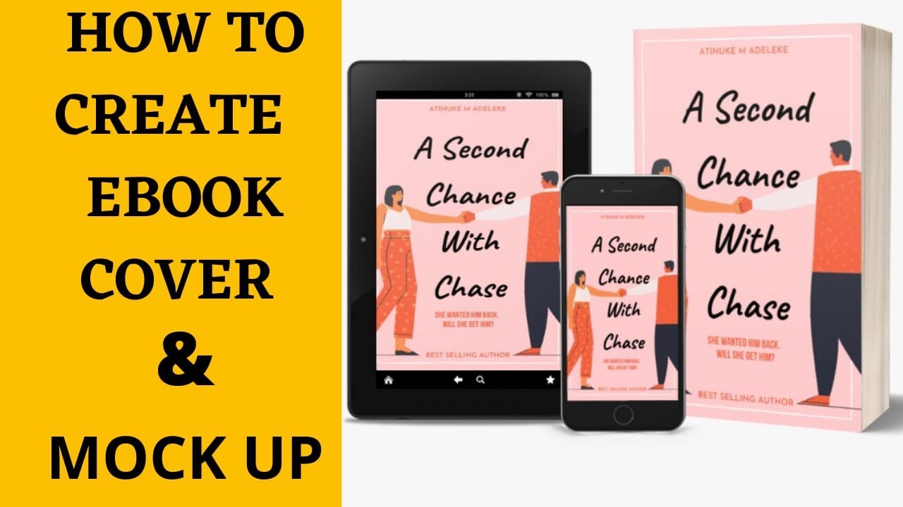 How create Ebook cover and Mock up