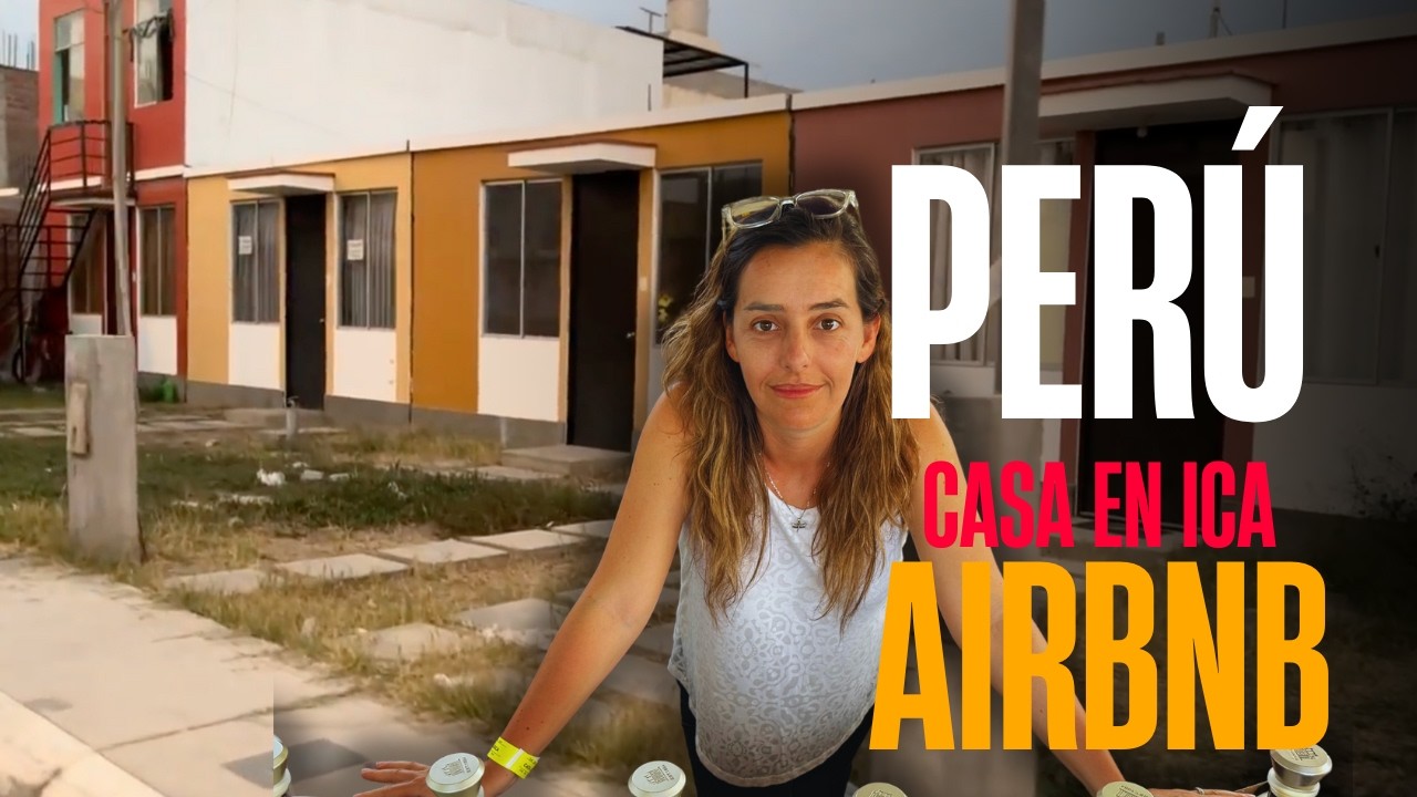 AIRBNB $20USD Por noche ICA Perú, ¿Cómo es un departamento a las afueras de Lima?