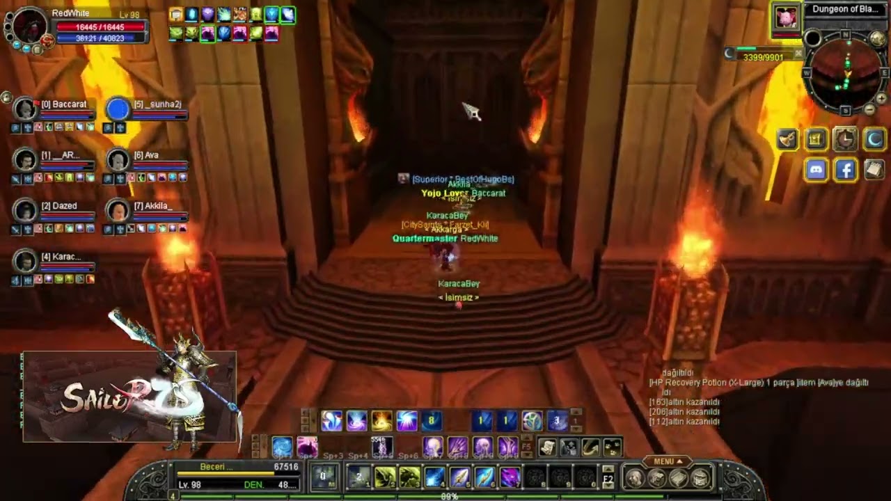 Sailor online / Blaze bear dungeon / Sailor #8