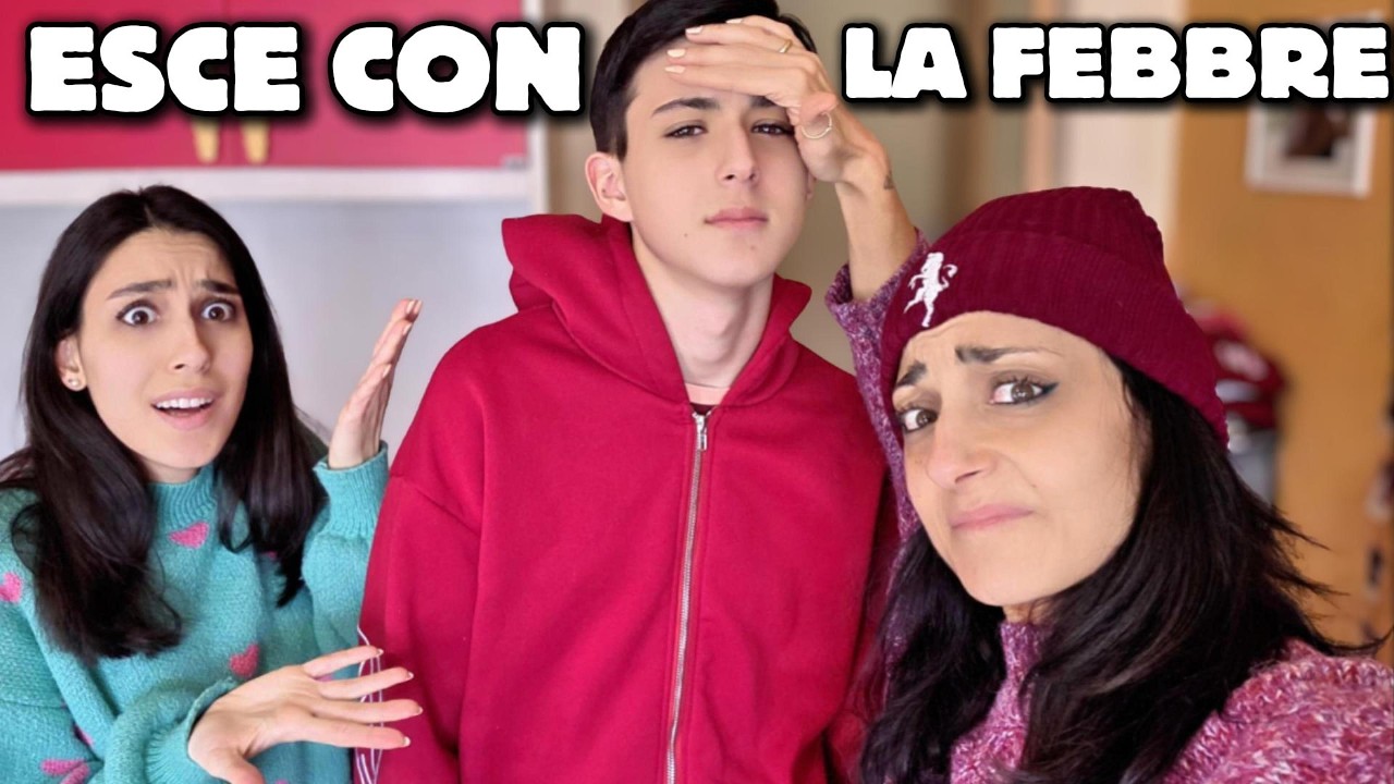 PIPPO VUOLE USCIRE CON LA FEBBRE ! VLOG REAL LIFE/ tina e pippo review