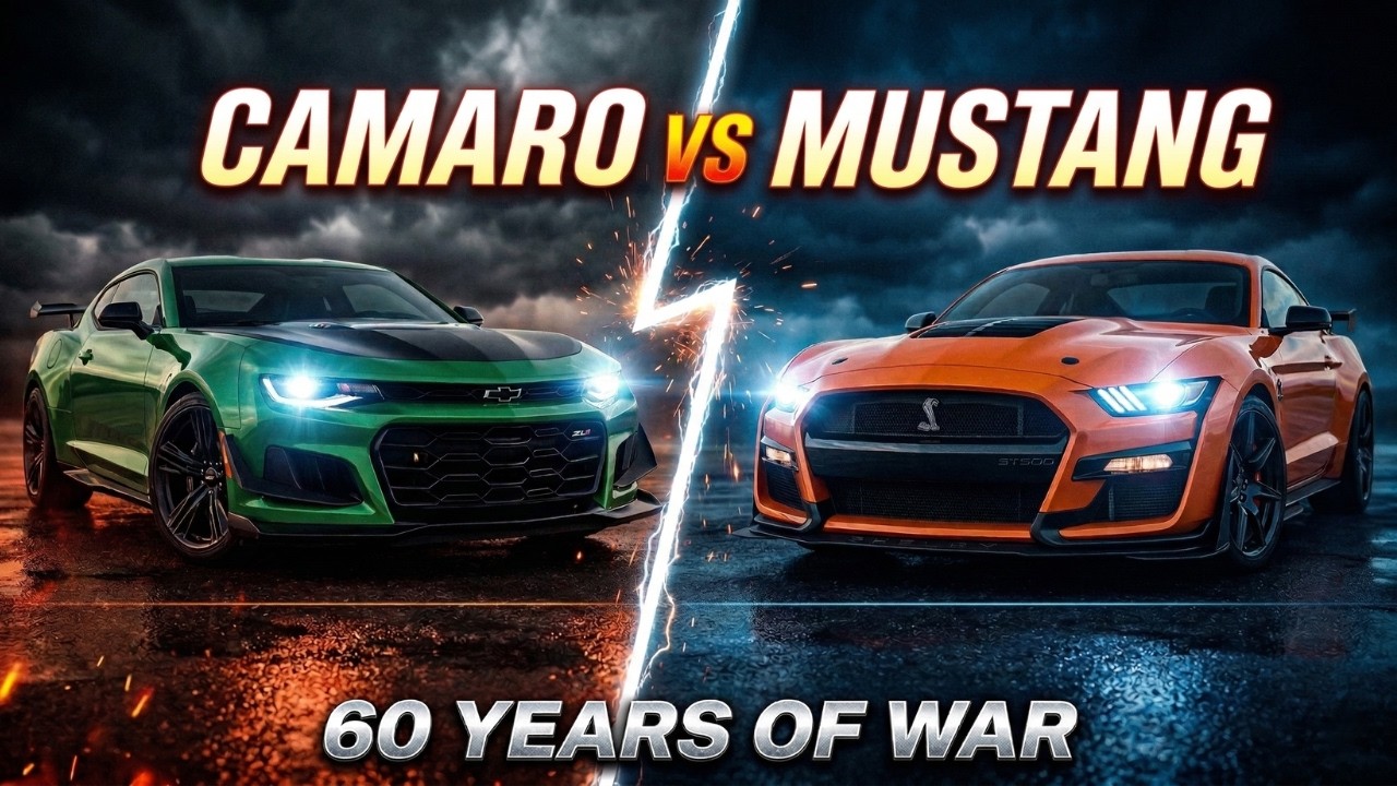 Camaro vs Mustang: The 60-Year War That Changed Everything