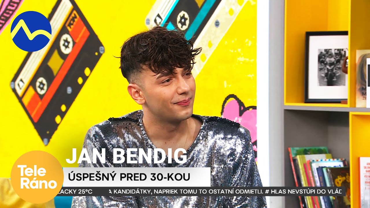 Jan Bendig - úspech ešte pre 30-kou! | Teleráno