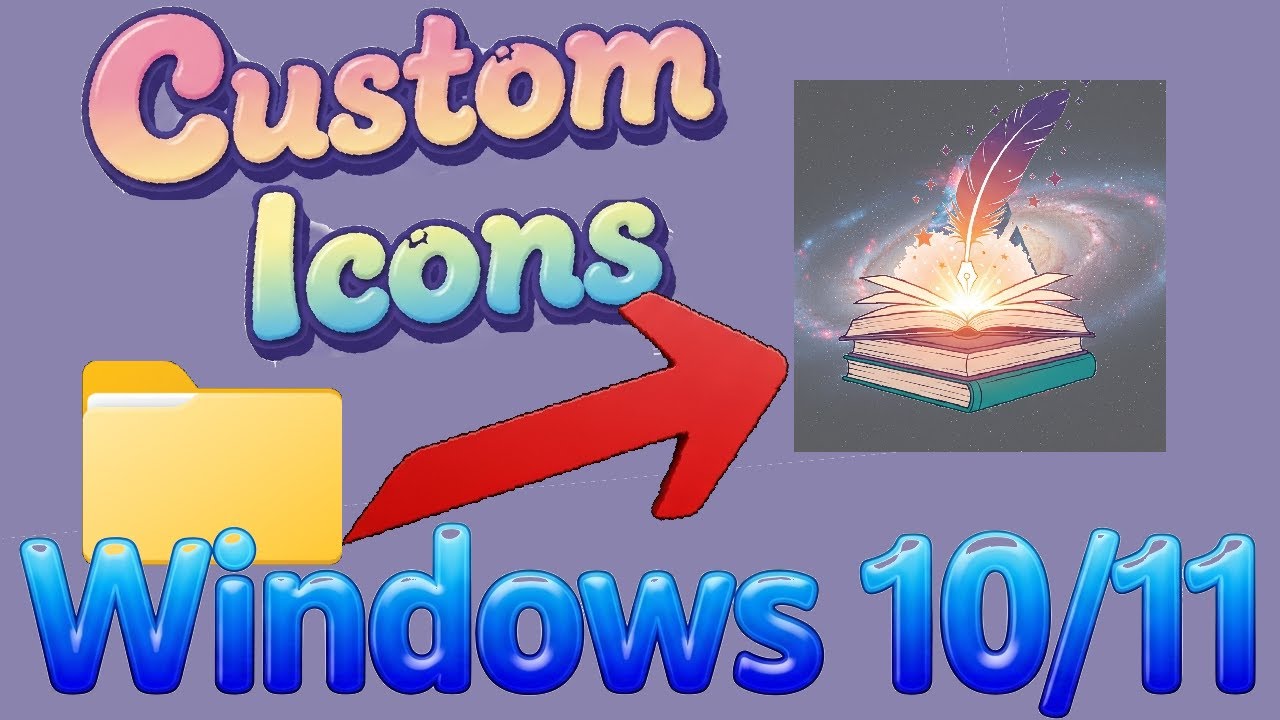 How To Have CUSTOM Icons In Windows 10 / 11 in 2025 (Tutorial)