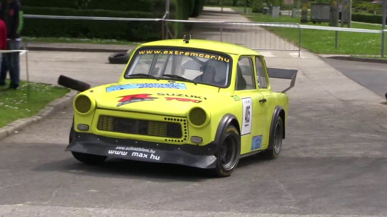 Kovács Tamás-Trabant PROTO Nagyatádi Szlalom 2016.-Lepold Sportvideo
