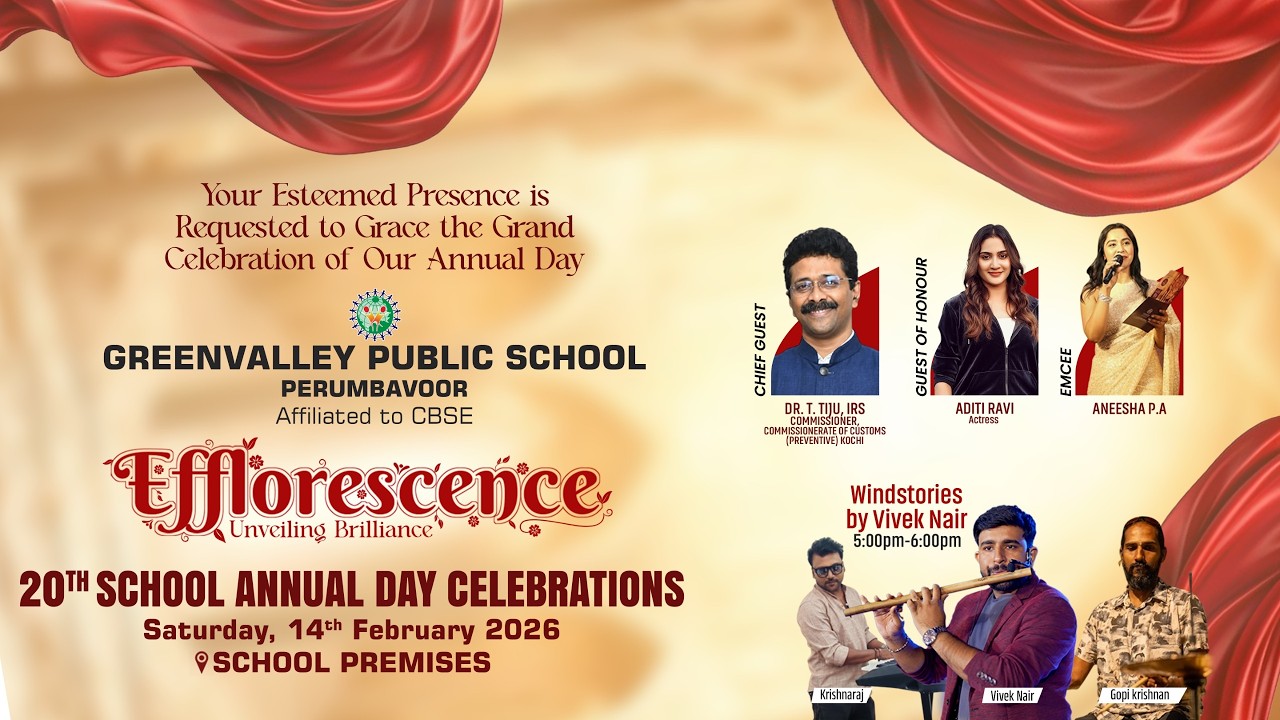 20th Annual Day  Greenvalley Public School , Perumbavoor