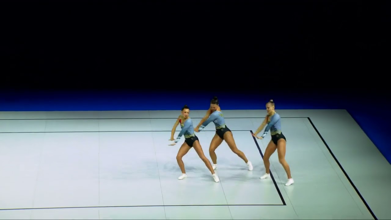 France (FRA) - 2024 Aerobic Worlds, Pesaro (ITA) Qualifications Trio