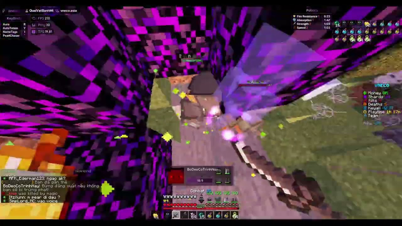 cheat VNECO with ThunderHack Recode