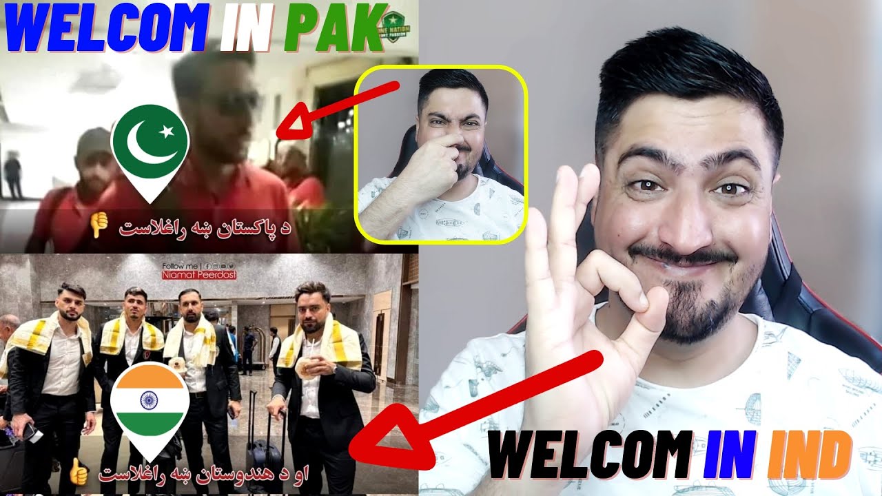 Difference Between Pak and India for Welcome to Afghan Cricket team