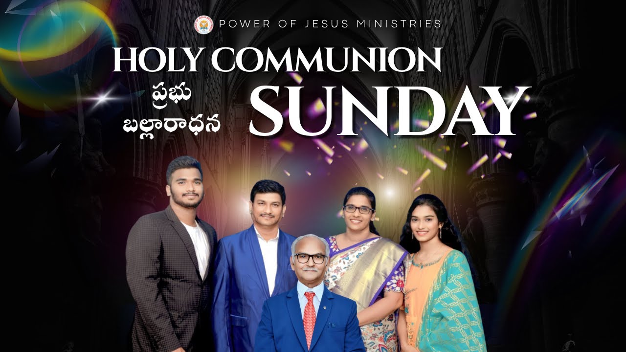 HOLY COMMUNION || Sunday Evening Service Live || 1st Feb 2026 || @g.satishkumar3737