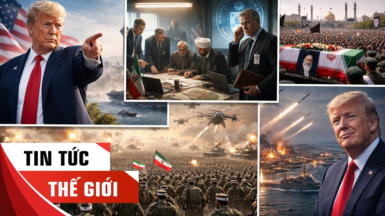 TIN TỨC NÓNG 5/3: TRUMP RA LỆNH VỚI IRAN 
