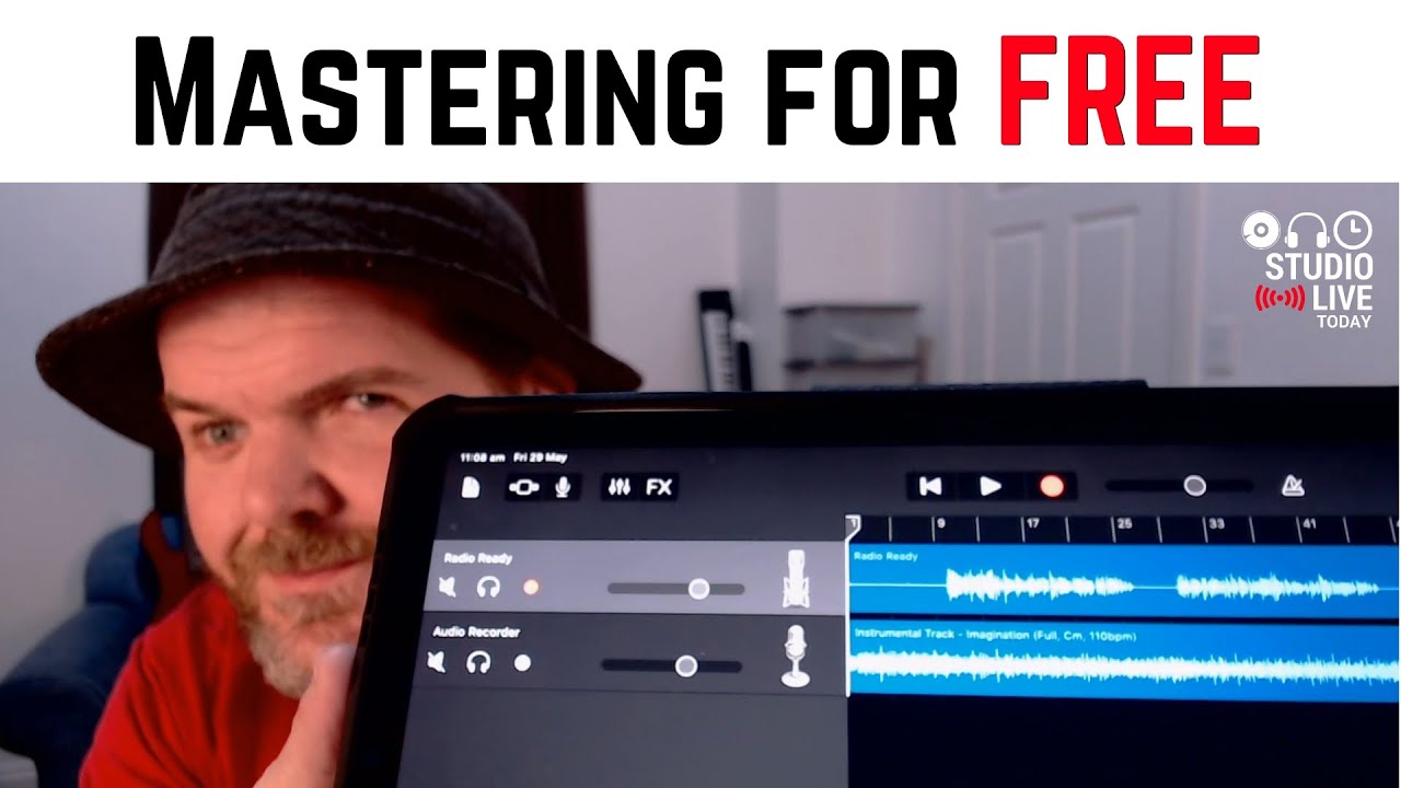 How to MASTER a song in GarageBand iOS (for free)