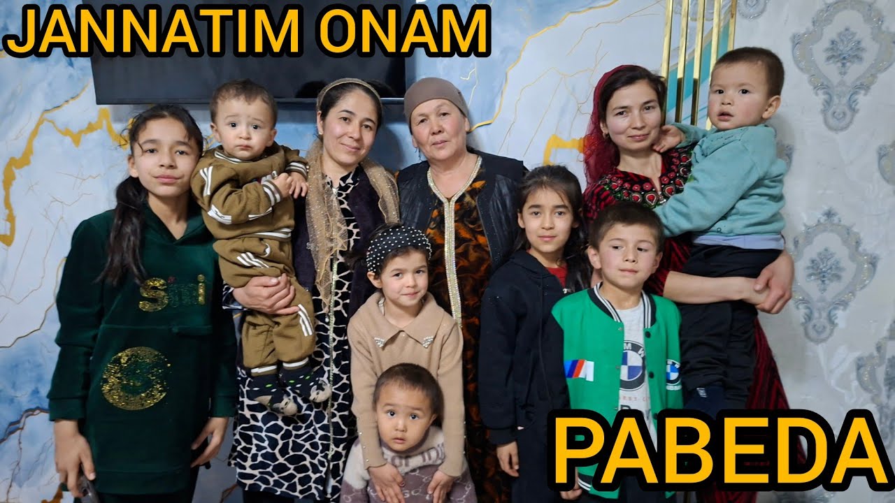 PABEDA TOZA BO‘ZYOP TABRIKLOYIXA JANNATIM ONAM