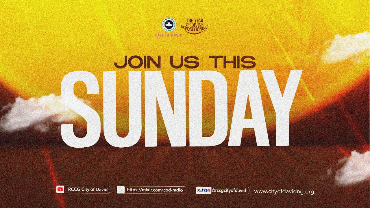 RCCG City of David Sunrise Service || 18th January 2026 || 8am WAT