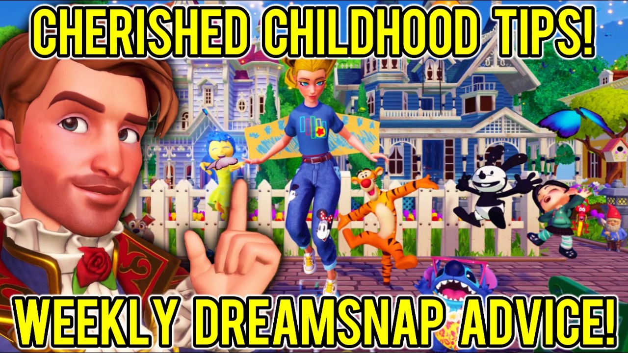 Детские воспоминания | Еженедельные советы по DreamSnaps | Disney Dreamlight Valley