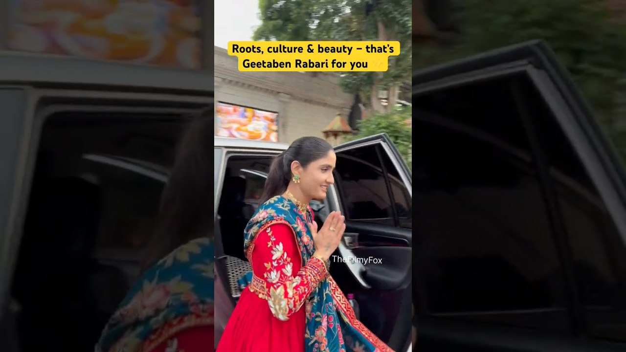 Roots, culture & beauty &ndash; that&rsquo;s Geetaben Rabari for you ✨ @GeetaBenRabariOfficial