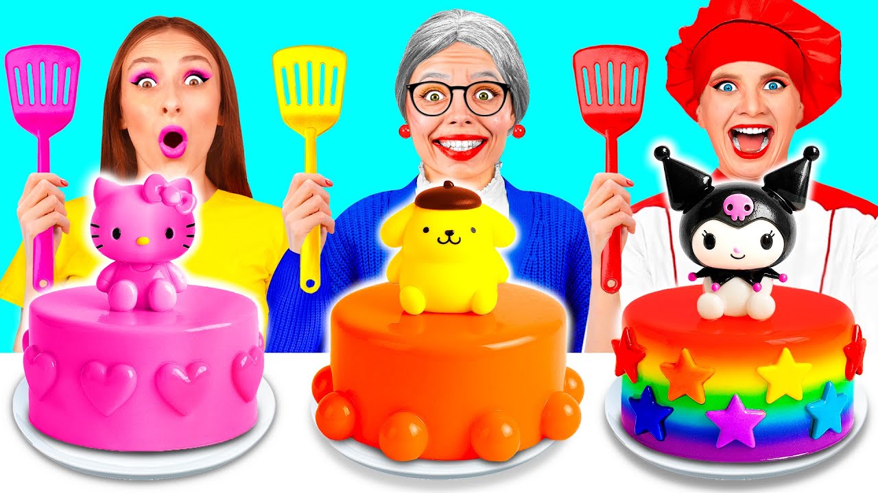 Кулинарный Челлендж: Я против Бабушки | Кулинарная Битва с Едой от GoFun Challenge