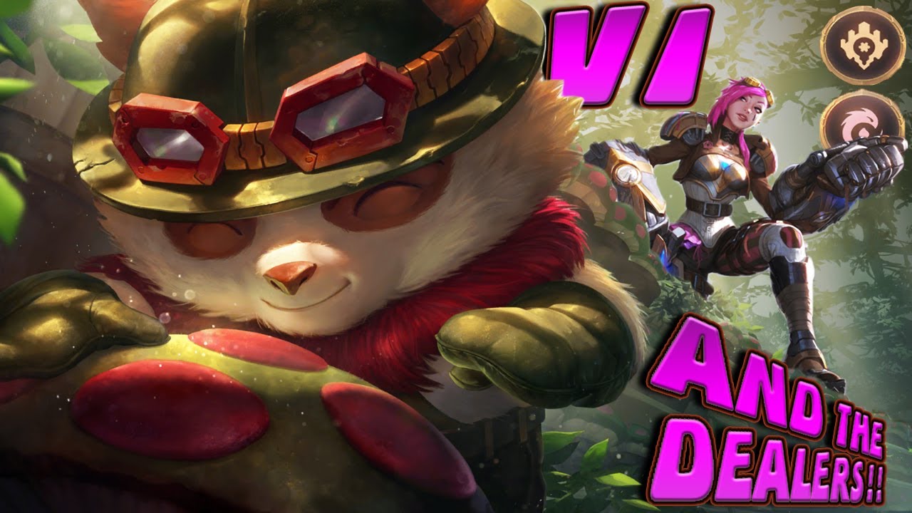 Vi and THE DEALERS (Teemo)!!  Teemo Vi Deck   -   Legends of Runeterra Patch 1.7