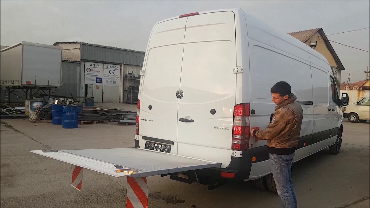 Mercedes Benz Sprinter - Hidroizolacija & Dhollandia Rampa za utovar i istovar tereta - Univans