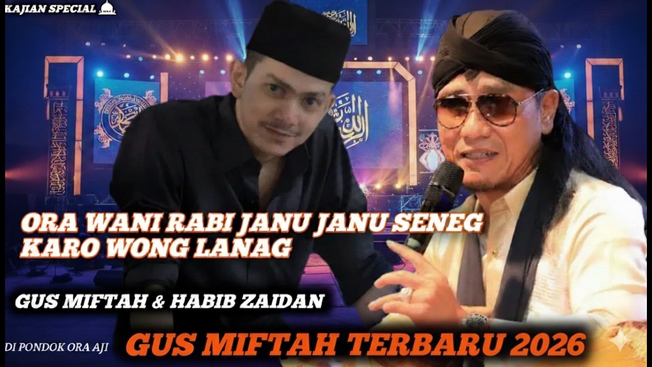 gus miftah terbaru ~alasan habib zaidan gak rabi rabi
