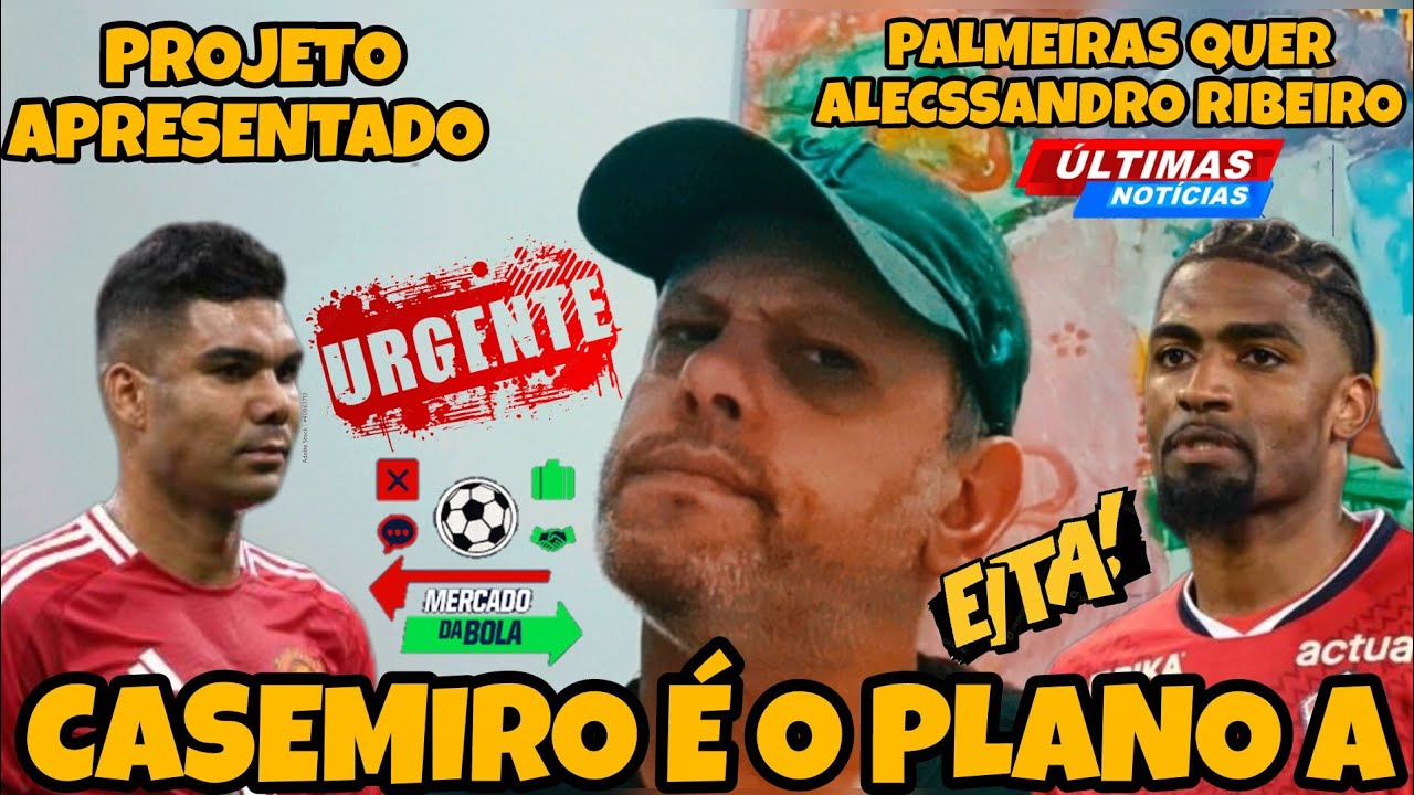 🔴URGENTE! 🔥FOI APRESENTADO A CASEMIRO UM PROJETO ESPORTIVO / ✍️ALECSSANDRO RIBEIRO CHEGANDO✅️