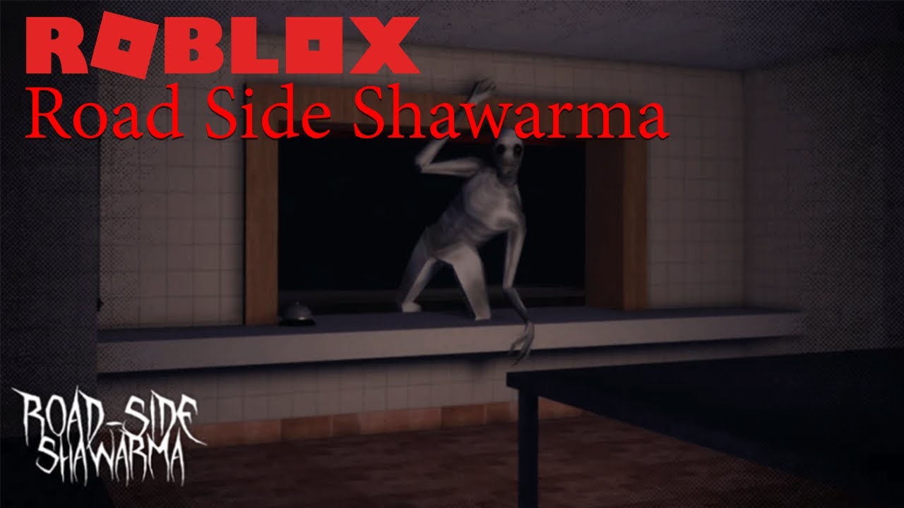 Roblox Road-Side Shawarma ทํางานกะดึกขายชาวัร์มาสุดหลอน