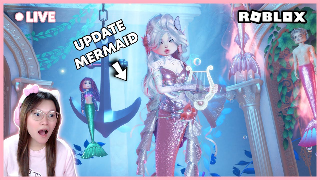 DANDAN TEMA MERMAID CANTIK ?!! [DRESS TO IMPRESS ROBLOX INDONESIA]