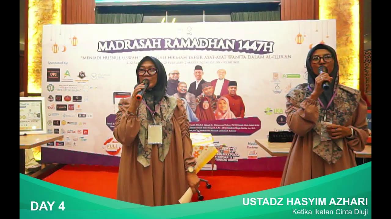 Madrasah Ramadhan DAY 4 Bersama Ustadz Hasyim Azhari