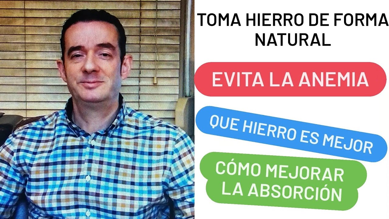 TOMAR HIERRO DE FORMA NATURAL