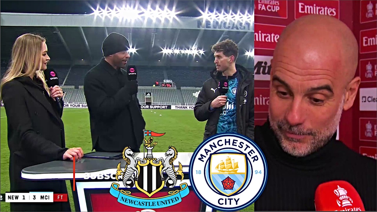 Newcastle vs Man City 1-3 Marmoush On Fire 🔥 Guardiola Interview & Post Match Analysis