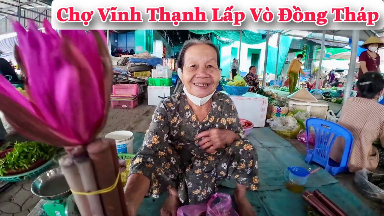 Chợ Vĩnh Thạnh Lấp Vò Đồng Tháp Người Lớn Tuổi Khó Khăn Nhận Quà Nhà Hảo Tâm Mỹ | Khương Nhựt Minh