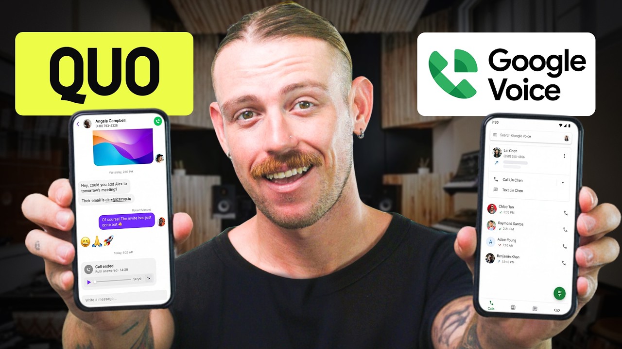 Quo (ранее OpenPhone) против Google Voice: лучшая телефонная система?