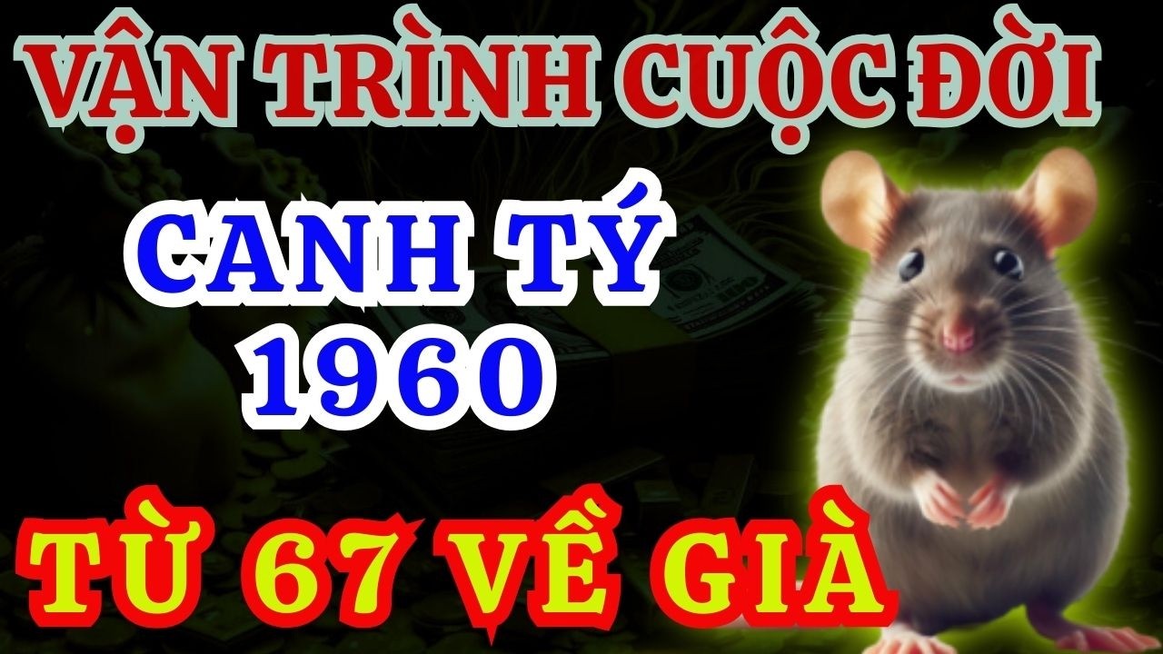 Vận trình tuổi Canh Tý 1960 từ sau 67 tuổi: càng đi qua nhiều sóng gió, càng bước vào mùa gom phúc.