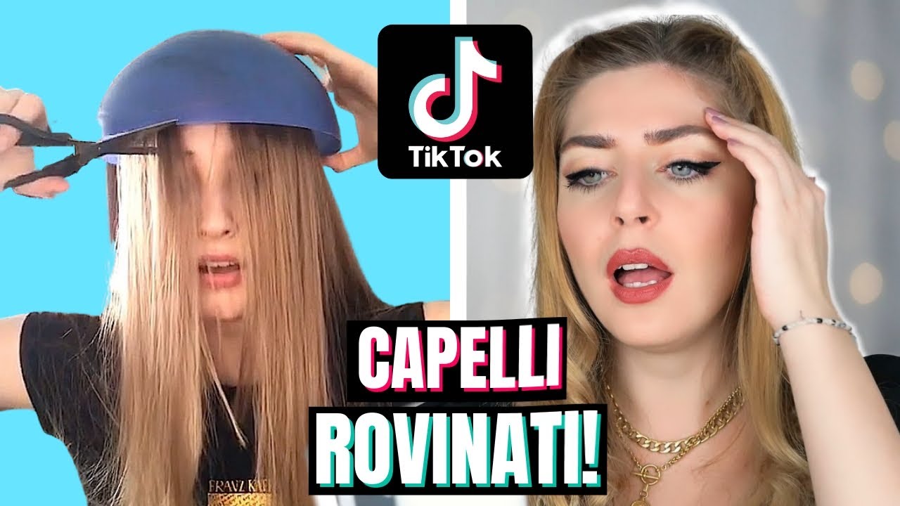 ❌CAPELLI ROVINATI❌ Tik Tok HAIR FAILS reaction 😱 #hair #mashup