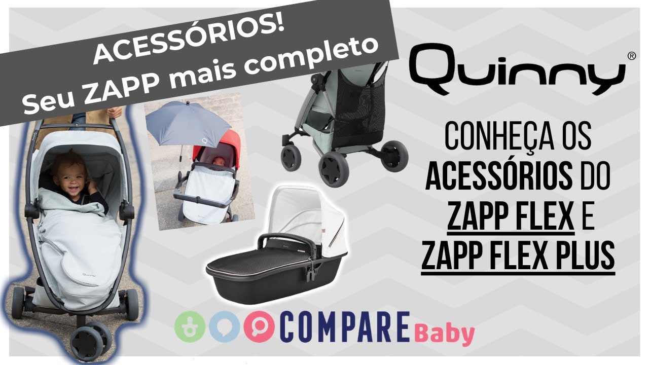 12 Acessórios para o QUINNY Zapp Flex ou ZAPP Flex Plus | ✅ Deixe seu carrinho mais completo!