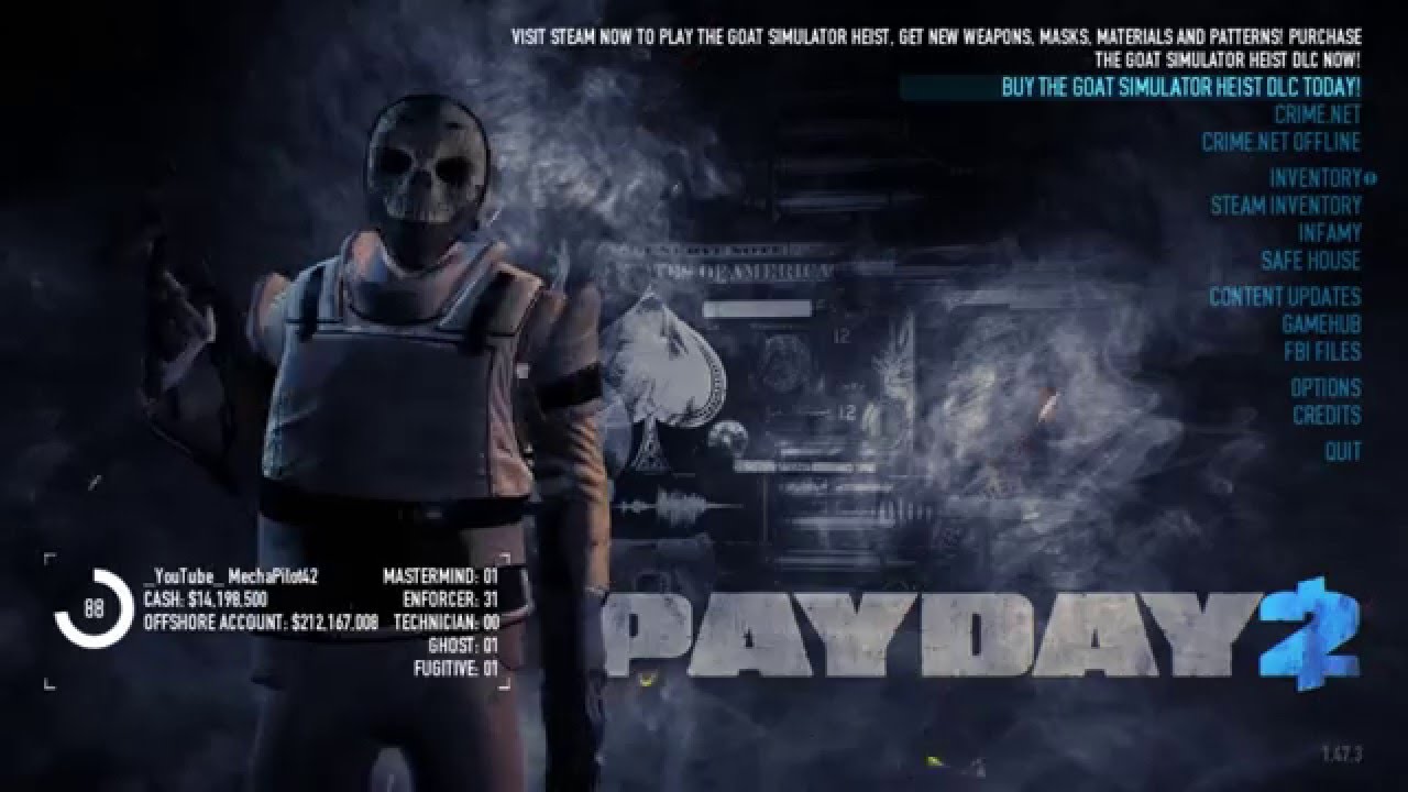 PAYDAY 2 mall crashers