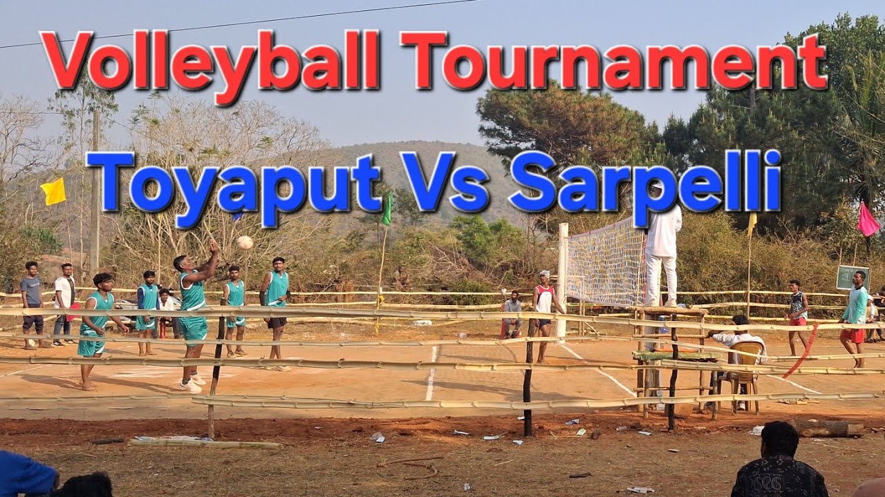 Toyaput Vs Sarpelli | Volleyball   Tournament Organised by NYS Toyaput