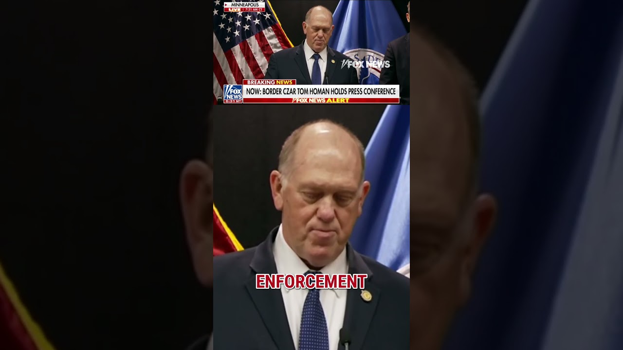BREAKING: Tom Homan lays out ICE strategy in Minnesota: 'We are not surrendering' #shorts