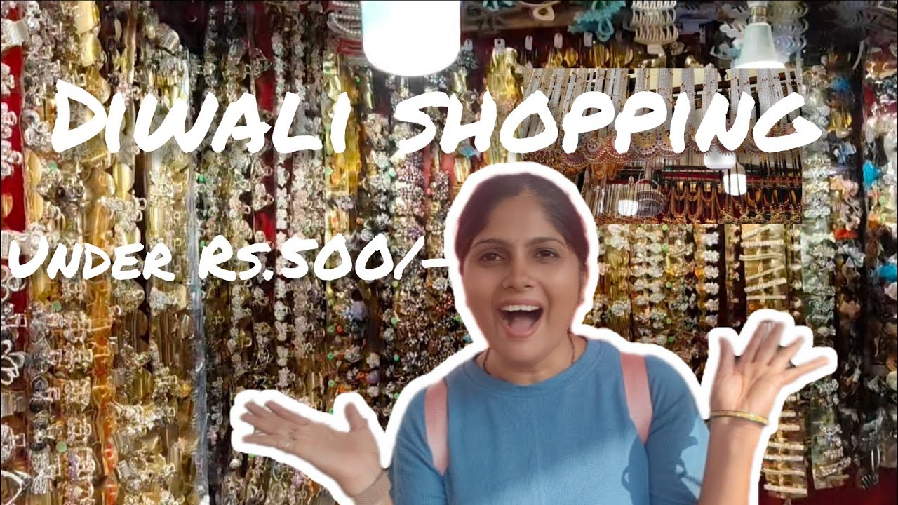 Diwali Shopping at Tulsibaug Pune..#tulsibag #streetshopping#pune 